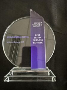 Best Signia Business Partner Award 2024 - Active Hearing Center