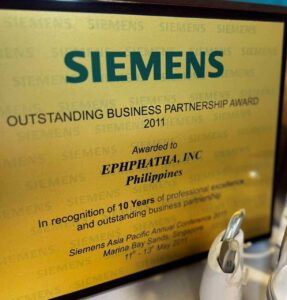 Siemens Outstanding Business Partnership Award 2011 - Active Hearing Center